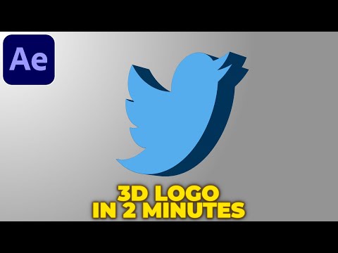 Видео: 3D-анимация логотипа за 2 минуты | Урок по After Effects | Без плагинов