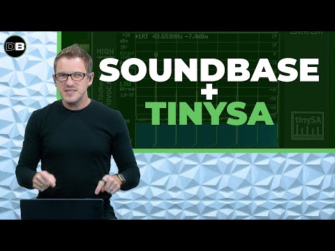 Видео: Использование SoundBase Pro с анализатором спектра TinySA