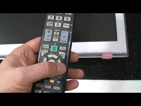 Видео: samsung ue22h5610ak висит на заставке