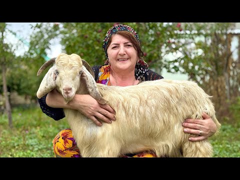 Видео: Готовим Целую Козу, Фаршированную Картофелем, в Дровяной Печи: Я Без Ума от Этого Мяса!