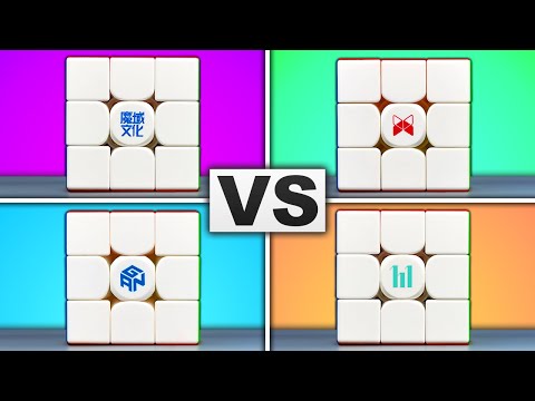 Видео: Tornado V4 против GAN 15 против WRM V10 против HuaMeng TG!