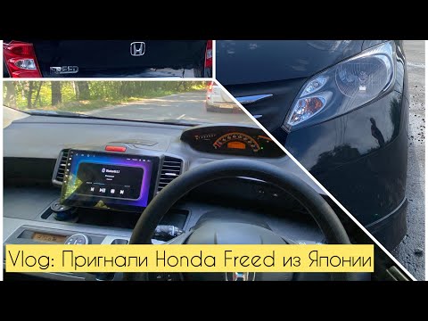 Видео: Vlog: Пригнали Honda Freed из Японии