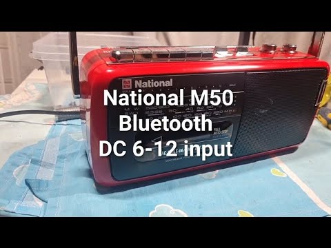 Видео: National M50 Bluetooth на AM и DC вход 6-12v