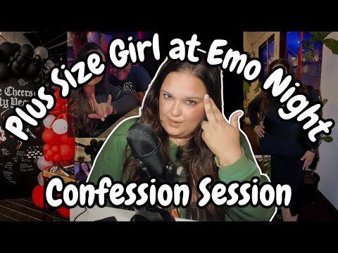 Видео: Как девушке plus-size сложно подобрать наряд (исповедь на вечеринке эмо 💔) | Путь к похудению