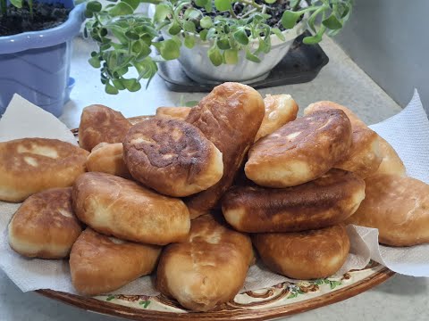 Видео: Пирожки с картошкой, чудесное тесто на отваре.