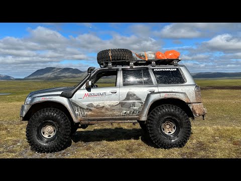 Видео: На подготовленных Nissan Patrol по Полярному Уралу. Часть-3. Оз Щучье
