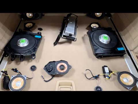 Видео: Дооснащение BMW E71 акустической системой individual / Individual Audio System retrofit BMW E71 S752