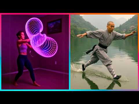 Видео: Невероятные Умения Этих Людей — На Совершенно Новом Уровне ▶ 8