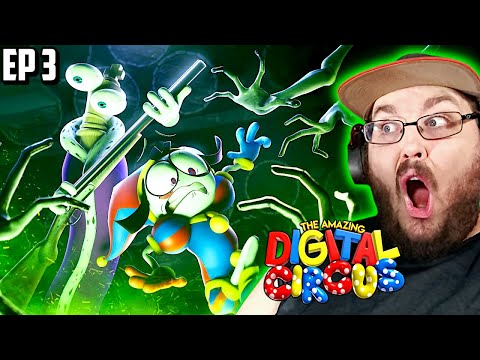 Видео: УДИВИТЕЛЬНЫЙ ЦИФРОВОЙ ЦИРК - Эпизод 3: Тайна поместья Милденхолл РЕАКЦИЯ!!!