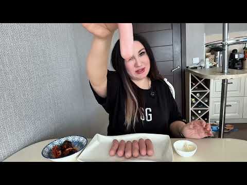 Видео: МУКБАНГ ОБЕД С СОСИСКАМИ 