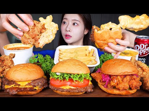 Видео: ASMR MUKBANG | Бургеры в американском стиле🍔 Мак с сыром, жареная курица, картофель фри, рагу с чили