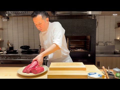 Видео: Лучшие японские творения вагю? Звезда Мишлен «Шеф-повар Вагю» в Токио