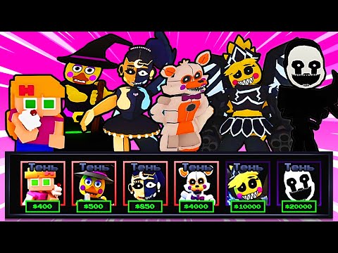 Видео: Я СОБРАЛ КОМАНДУ ИЗ ЖЕНСКИХ ЮНИТОВ В БОСС РЕЙД! | Five Nights TD | Roblox