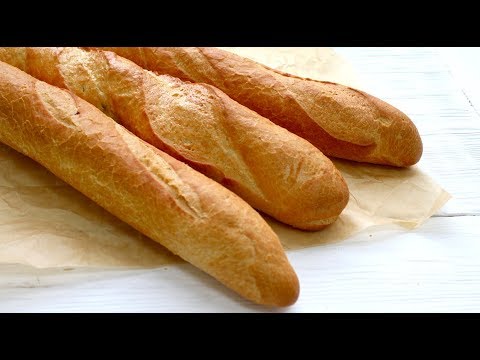 Видео: БАГЕТ ФРАНЦУЗСКИЙ в ДОМАШНИХ УСЛОВИЯХ!