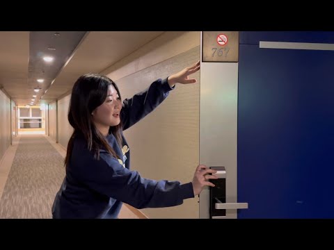 Видео: АСМР в общественном отеле KOREA 🏨 iphone tapping, царапин, ротхоунд 📱