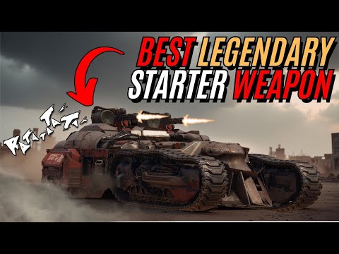 Видео: ЛУЧШЕЕ легендарное оружие для новичков! - Crossout
