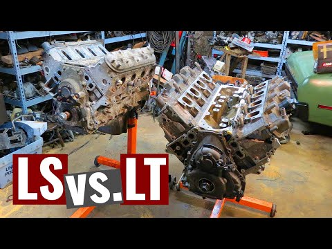 Видео: Следующее поколение Chevy V8: LS против LT