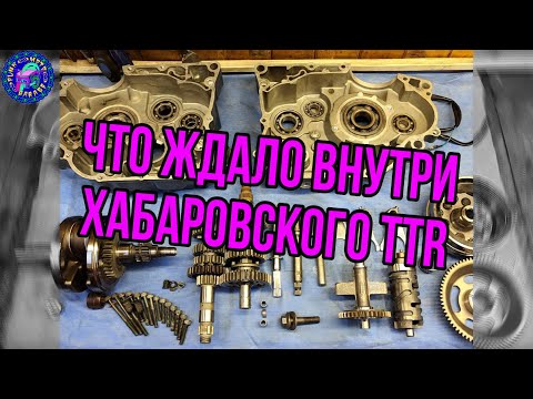 Видео: Yamaha TTR 250 Хабаровск.Располовиниваем двигатель