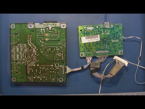 Видео: Ремонт монитора SAMSUNG SyncMaster 940N. Нет подсветки.