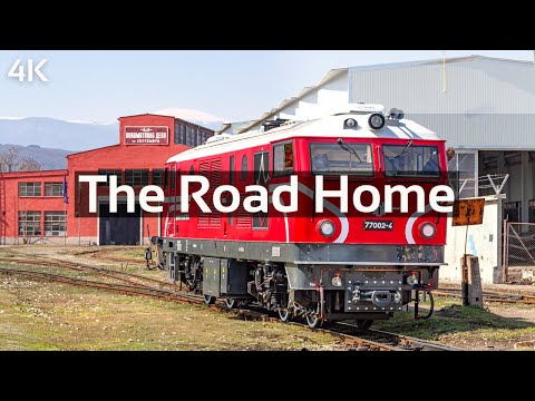 Видео: The Road Home: Transportation and unloading a narrow gauge locomotive | Пътят към дома