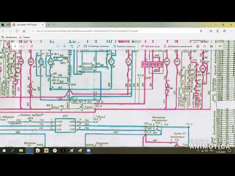 Видео: Электрическая схема пуска дизеля тепловоза ТЭП70