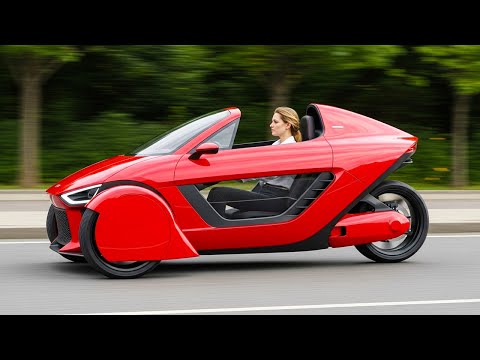 Видео: 15 самых крутых трёхколёсных транспортных средств, которые взорвут ваш мозг