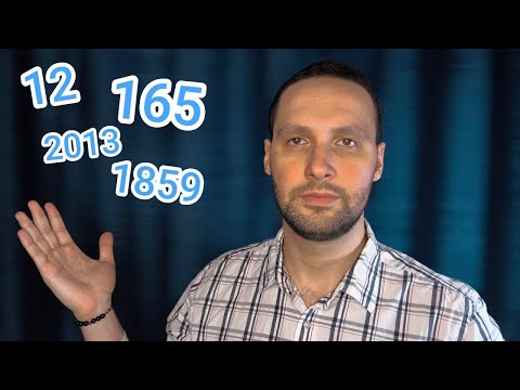 Видео: АСМР 20 минут шепчу числа и разные слова