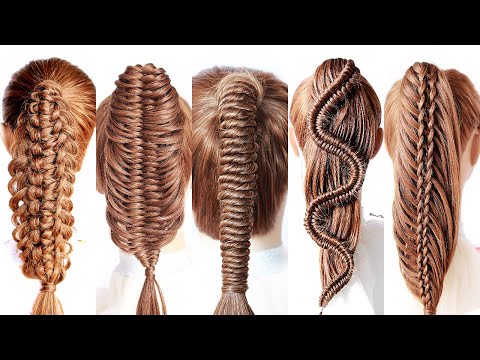 Видео: Простые и красивые Прически Для Ленивых ♡ На Учебу и Работу на Каждый День школу ♡
