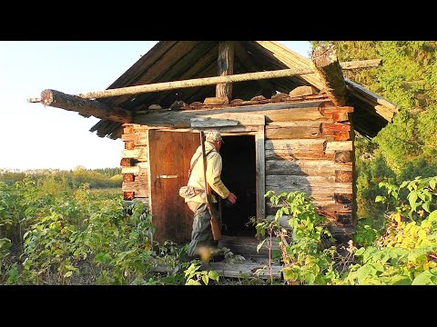 Видео: ОХОТА НА УТКУ / ИДУ ДО ОЗЕРА ЧЕРЕЗ ЛЕС / В ЭТИХ ИЗБУШКАХ МЕДВЕДЬ БЫВАЛ / ОБКАТЫВАЮ МОТОР#PROMAX