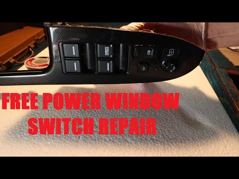 Видео: Ремонт переключателя стеклоподъемника Honda Accord 2003-2007 #Hondawindowswitch