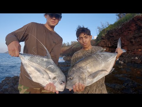 Видео: Гавайская рыбалка с ночёвкой на Чёрных скалах