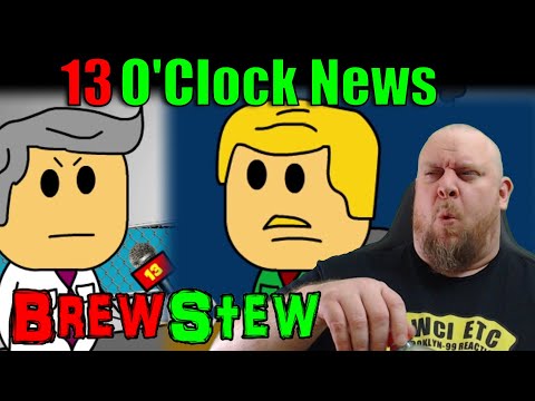 Видео: Brewstew ALL 13 O'Clock News РЕАКЦИЯ - Том... Дэн... у вас, ребята, МНОГО багажа, с которым нужно...