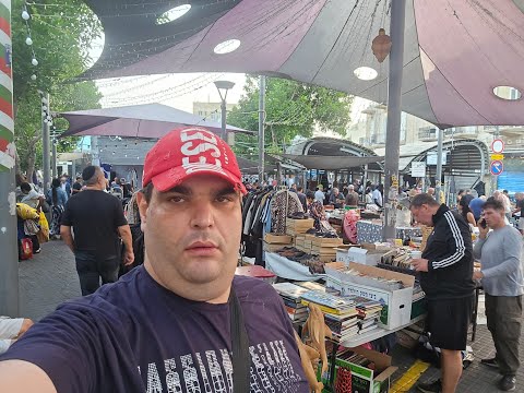 Видео: Выхватил золотой перстень на барахолке города Яффо