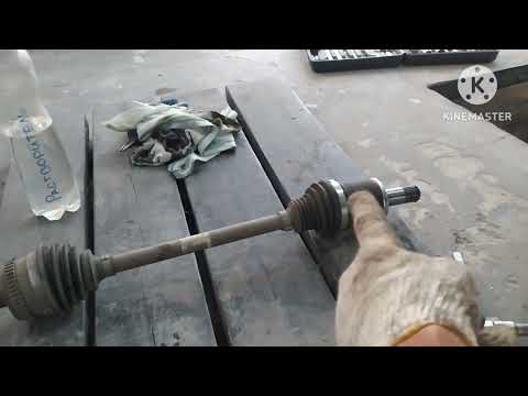 Видео: сальник коробки,Веста св.