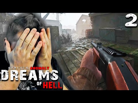 Видео: НАШЁЛ МЕСТО ДЛЯ СХРОНА (2) ► S.T.A.L.K.E.R. Anomaly ► Dreams of Hell