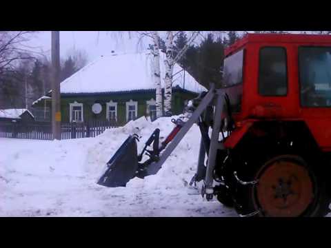 Видео: Кун на заднюю навеску Т-25