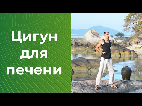 Видео: Цигун для печени. Цигун для начинающих. Уроки цигун.