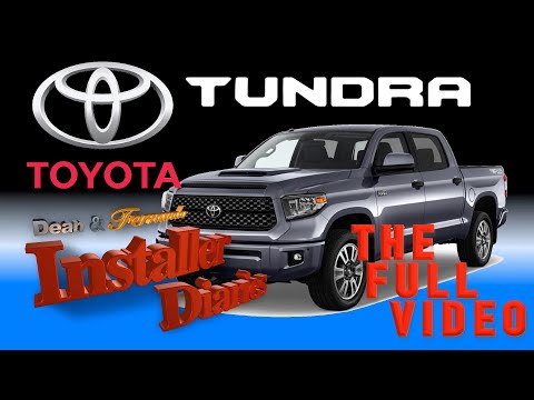 Видео: Полная установка стереосистемы на Toyota Tundra