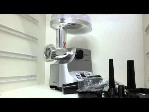 Видео: мясорубка Kenwood MG 510