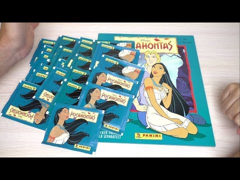 Видео: Покахонтас. Собираем коллекцию наклеек, часть 4