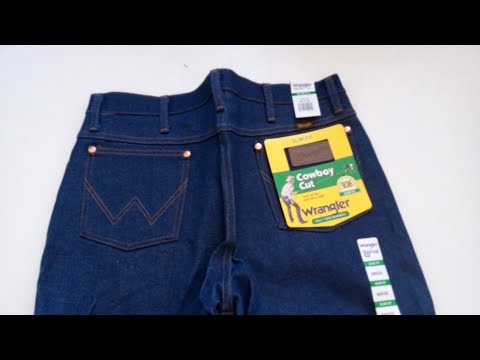 Видео: Джинсы Wrangler 936DEN для стройных "ковбоев"