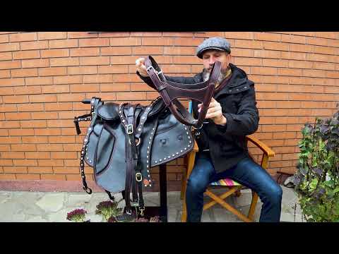 Видео: Седло для лошади. Казачье седло.Седло для длительных прогулок.