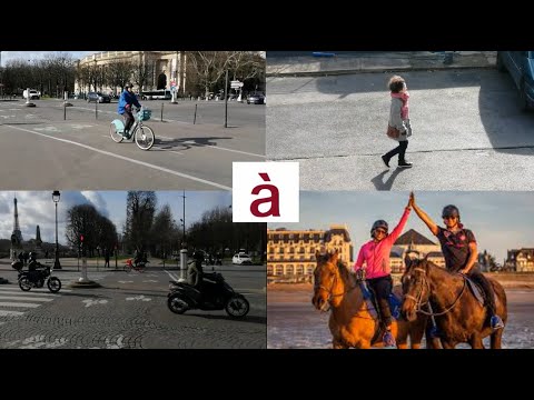 Видео: Транспорт во Франции. Предлоги с видами транспорта на французском. Глагол Aller (идти/ехать)