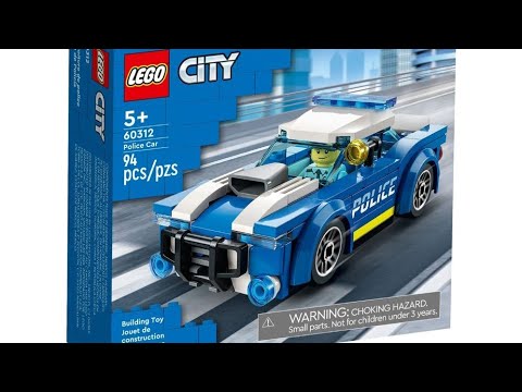 Видео: Обзор+Сборка набора Lego City 60312 | Полицейская машина |