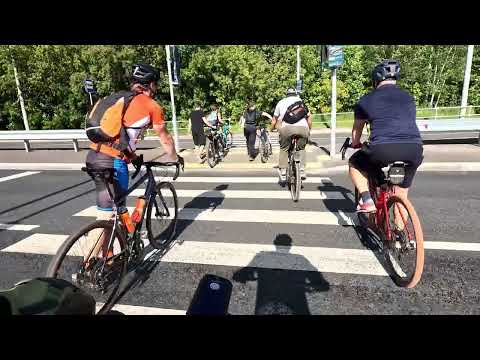 Видео: Механизированная Бригада из Солнечногорска.Продолжает вести разведку в Зеленограде.Едем на перекус.