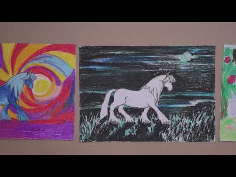 Видео: Творческая мастерская "Конь богатырский". Онлайн-курс "Я и картина"