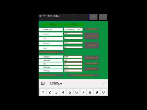 Видео: Изменение интервалов ТО на приборке Рено сценик3/Меган 3 с помощью EcuTweaker.