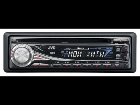 Видео: CD/MP3 Ресивер JVC KD-G337