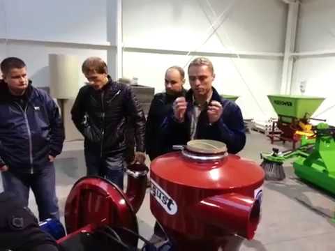 Видео: Пневмотранспортер зерна T 207