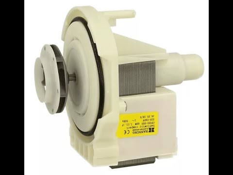 Видео: Ремонт насоса посудомойки. Hanning cpo35-005.